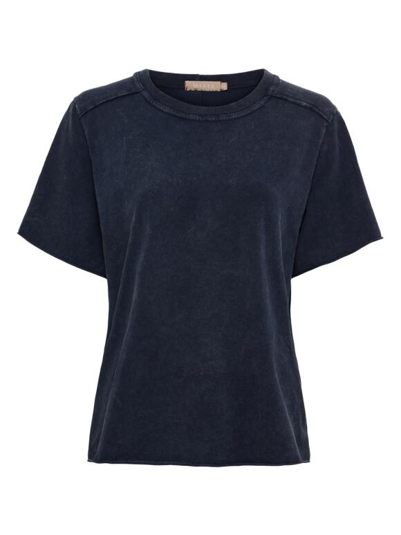 Marta Du Château - Marta Du Chateau Alouette blå T-Shirt Marta Du Château - Marta Du Chateau Alouette blå T-Shirt