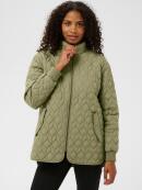 Kaffe - Kaffe Leila army quiltet Jakke