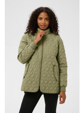 Kaffe Leila army quiltet Jakke