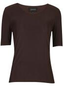 Libertè Essentiel - Libertè Essentiel brun mesh T-Shirt Libertè Essentiel - Libertè Essentiel brun mesh T-Shirt