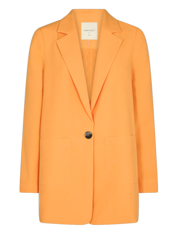 Freequent  - Freequent orange Kitte blazer