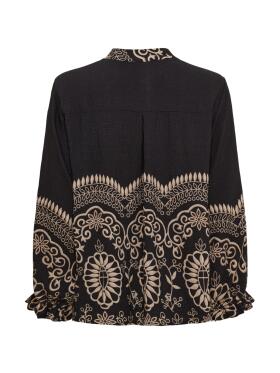 Marta Du Chateau Linden sort Skjorte/bluse Marta Du Chateau Linden sort Skjorte/bluse