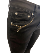 Marc Lauge - Marc Lauge sorte Alberta jeans med nitter