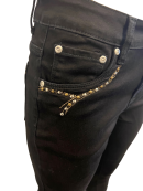 Marc Lauge - Marc Lauge sorte Alberta jeans med nitter Marc Lauge - Marc Lauge sorte Alberta jeans med nitter
