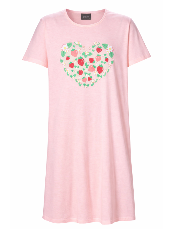 Trofé - Trofé 66138 lyserød Natkjole