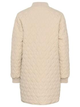 Kaffe Leila sand lang qiuiltet Jakke