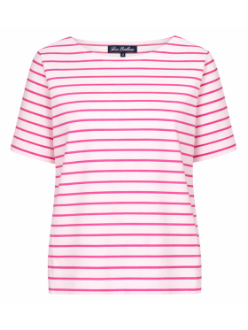 Red Button Terry pink Bluse