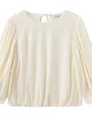 One Two Luxzuz - One Two Luxzuz Leis offwhite bluse