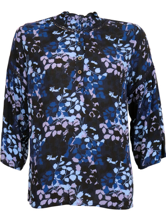 Ofelia Juna blouse blue stripe main image 1