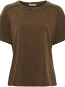 Marta Du Château - Marta Du Chateau Alouette brun T-Shirt Marta Du Château - Marta Du Chateau Alouette brun T-Shirt