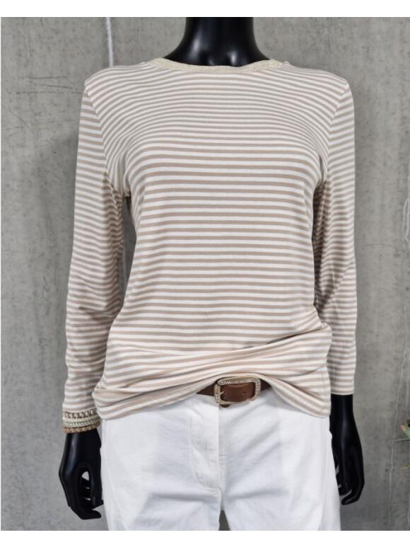 Vanting - Vanting 26933 sand t-shirt