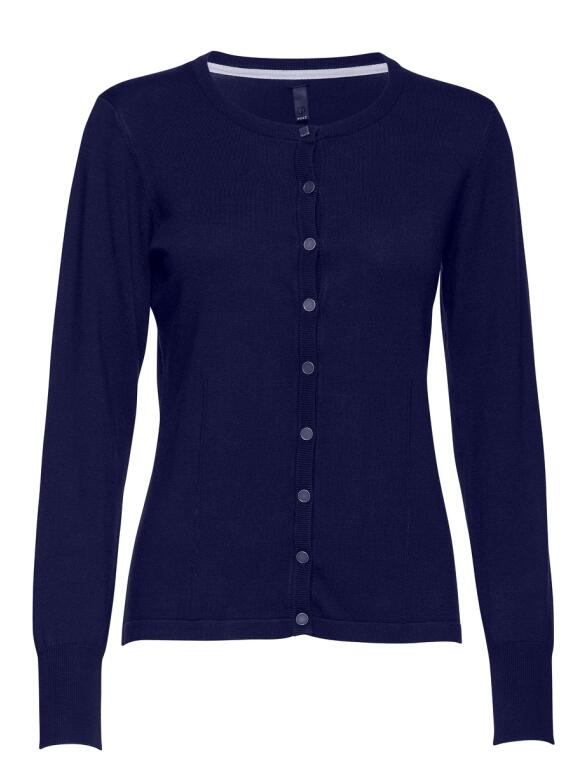 Pulz Sara short cardigan marine main image 1