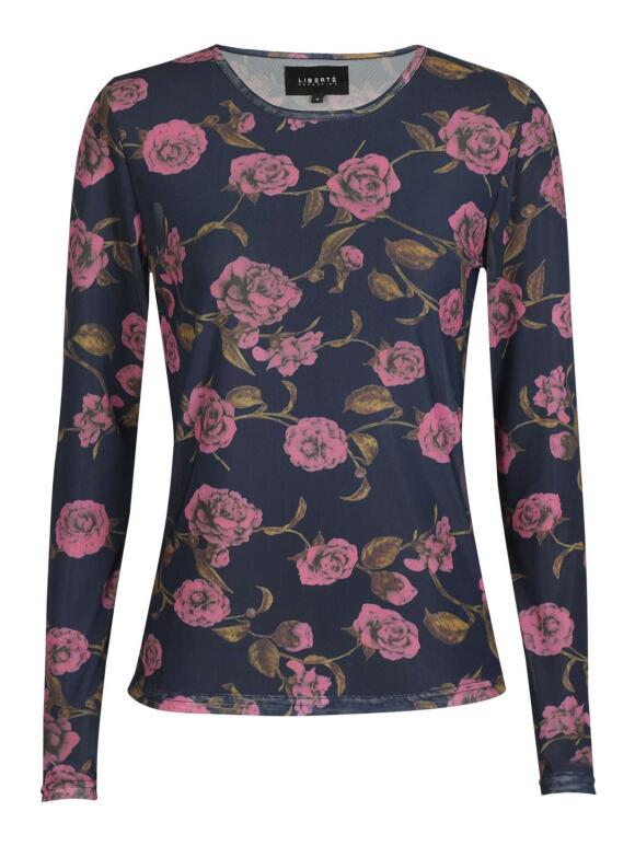 Libertè Essentiel - Libertè 22065 marine mesh bluse