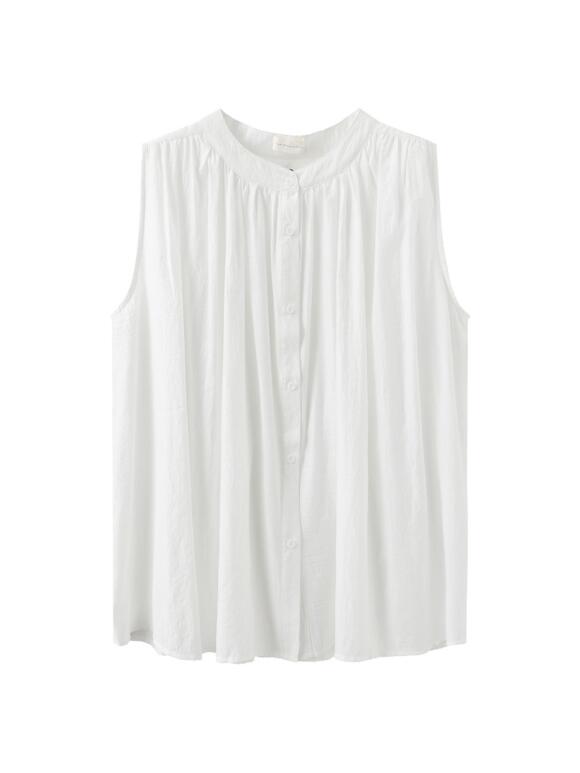 One Two Luxzuz - One Two Luxzuz Agathe offwhite top