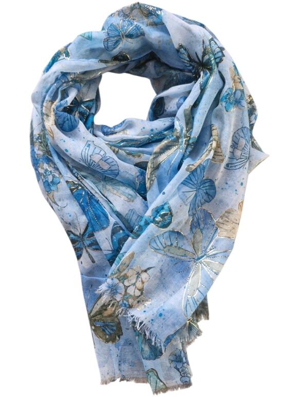 Vanting - Vanting BA3360 blå Tørklæde