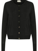 Kaffe - Kaffe Regina sort Cardigan Kaffe - Kaffe Regina sort Cardigan