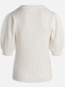 Sisters Point - Sisters Point Hilia creme strikbluse