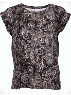 Ofelia - Ofelia Anick sort paisley bluse