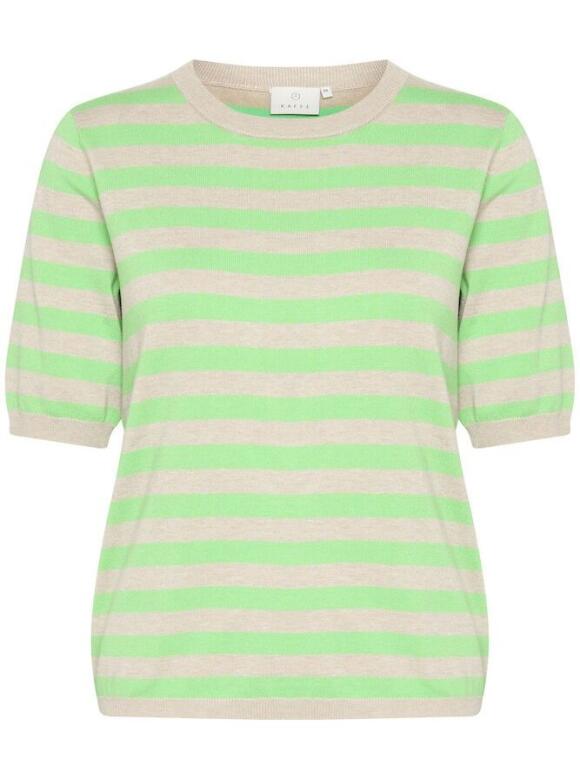 Kaffe - Kaffe Lizza lys grøn Bluse