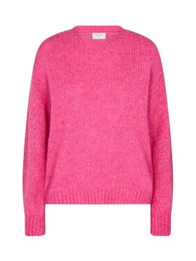 Freequent  - Freequent Selma pink strik pullover