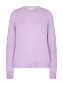 Freequent  - Freequent Selma lys lilla strik pullover