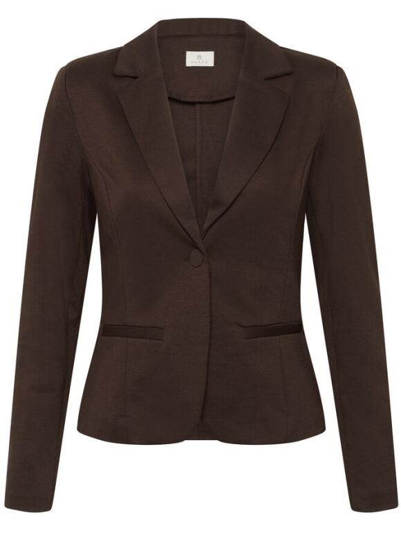 Kaffe - Kaffe Jenny brun Blazer Kaffe - Kaffe Jenny brun Blazer