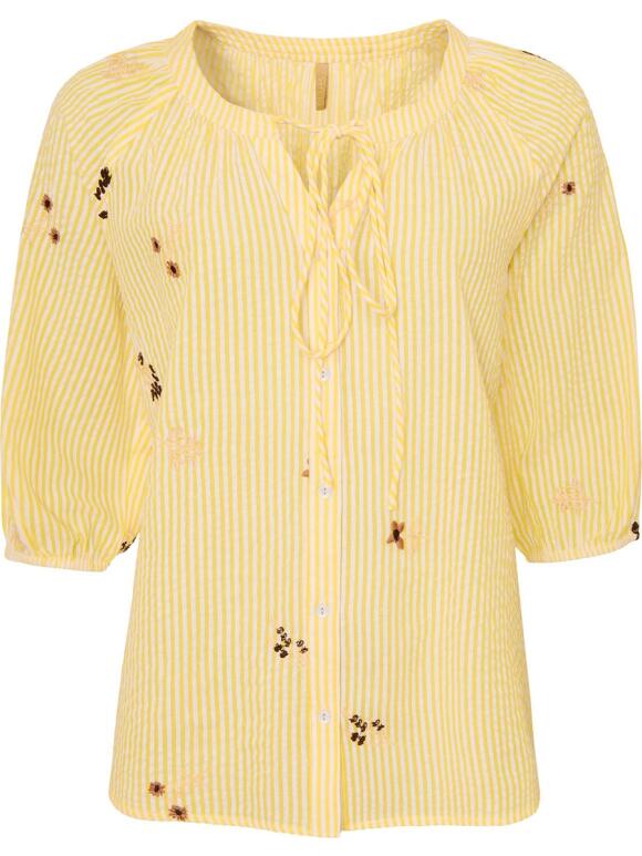 Ofelia - Ofelia Joy gul Skjorte/bluse Ofelia - Ofelia Joy gul Skjorte/bluse