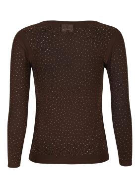 Libertè Essentiel 22134 brun mesh Bluse