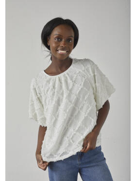 Sisters Point Vai offwhite bluse