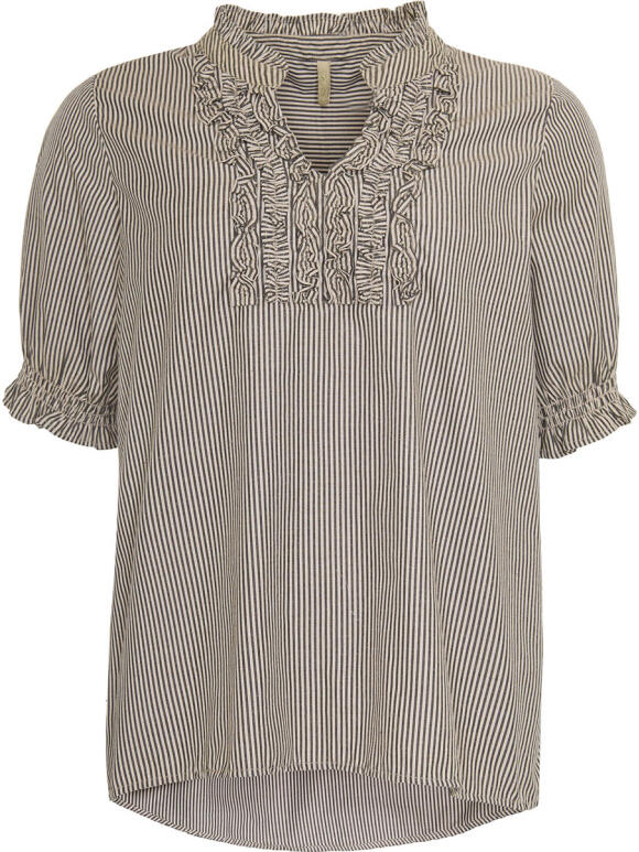 Ofelia - Ofelia Damie sand Skjorte bluse