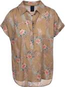 One Two Luxzuz - One Two Luxzuz Jardine beige skjorte