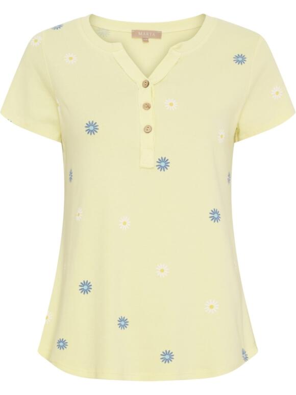Marta Du Château - Marta Du Chateau Cecilie gul t-shirt