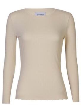 Libertè Essentiels Natalia creme t-shirt