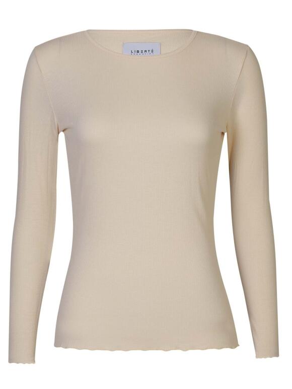 Libertè Essentiel - Libertè Essentiels Natalia creme t-shirt Libertè Essentiel - Libertè Essentiels Natalia creme t-shirt