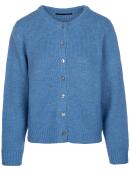 One Two Luxzuz Birgita cardigan i farven Cashmere Blue