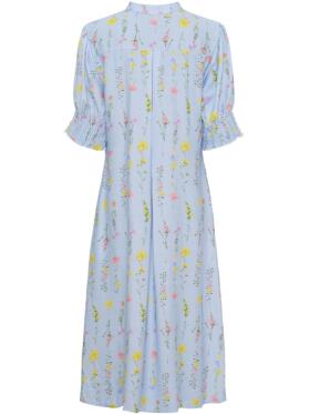 Marta Du Chateau Lauren lyseblå Kjole