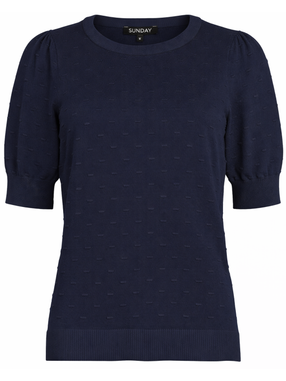 Sunday - Sunday 6932 marineblå Strik Sunday - Sunday 6932 marineblå Strik