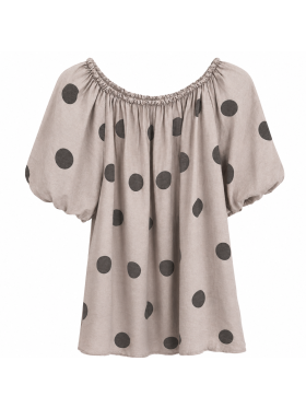 Marta Du Chateau Luciana brun Bluse Marta Du Chateau Luciana brun Bluse