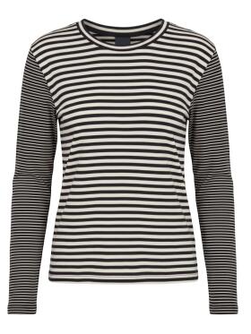 One Two Luxzuz Zegzag sort t-shirt