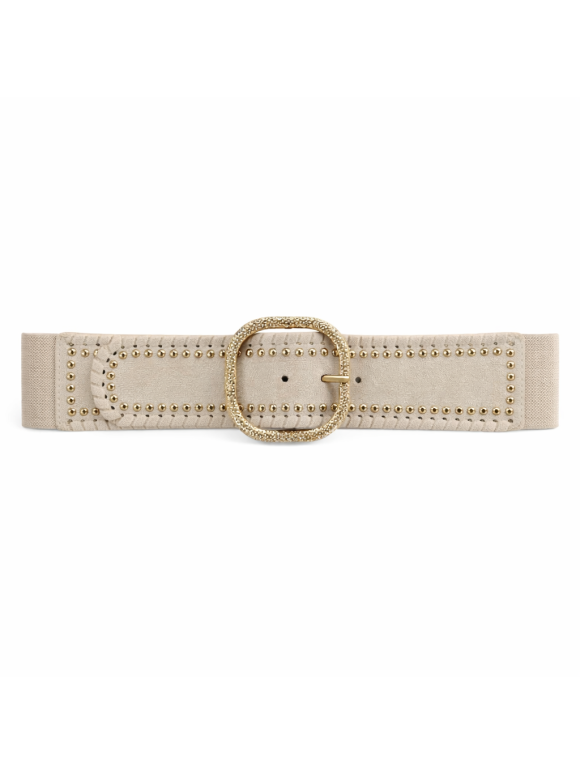 Three M - Three M 2602 beige elastik Bælte