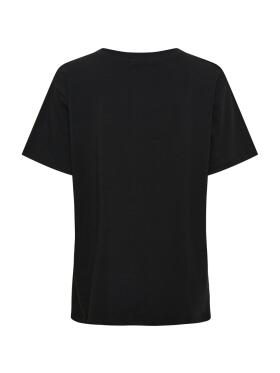 Marta Du Chateau Inge dog sort T-Shirt