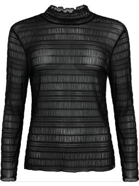 Ofelia Fauna sort bluse