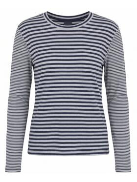 One Two Luxzuz Zegzag marine t-shirt