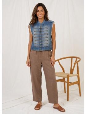 Marta Du Chateau Holiday denim Vest