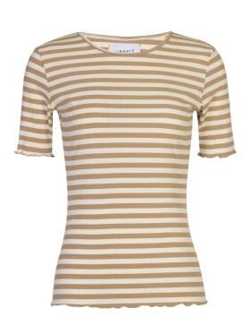 Libertè Essentiel Natalie brun kortærmet t-shirt