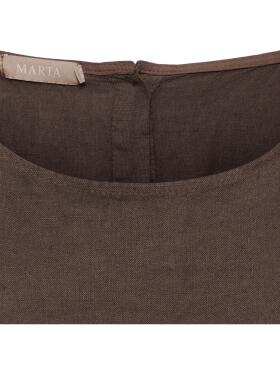 Marta Du Chateau Alessia brun top Marta Du Chateau Alessia brun top
