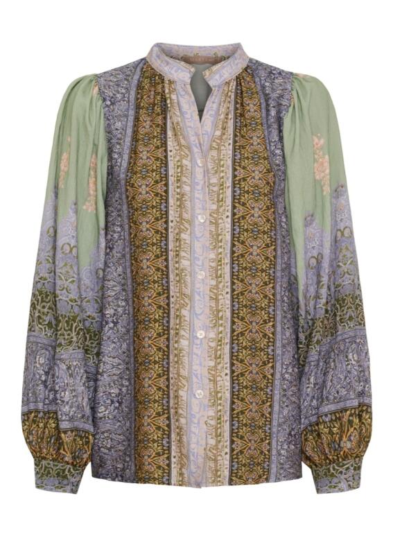 Marta Du Château - Marta Du Chateau Annette blå Skjorte/bluse Marta Du Château - Marta Du Chateau Annette blå Skjorte/bluse