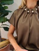 Libertè Essentiel - Libertè Essentiel Pip brun Skjorte/bluse Libertè Essentiel - Libertè Essentiel Pip brun Skjorte/bluse