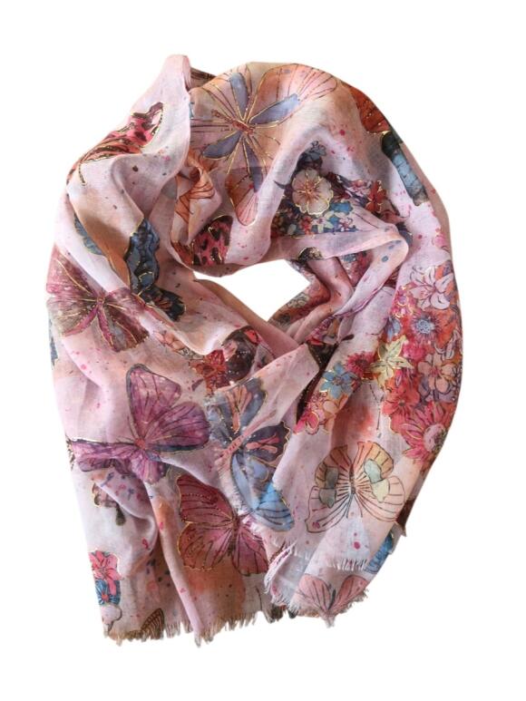 Vanting - Vanting BA3360 rosa Tørklæde