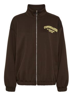 Marta Du Chateau Nete brun sweat cardigan